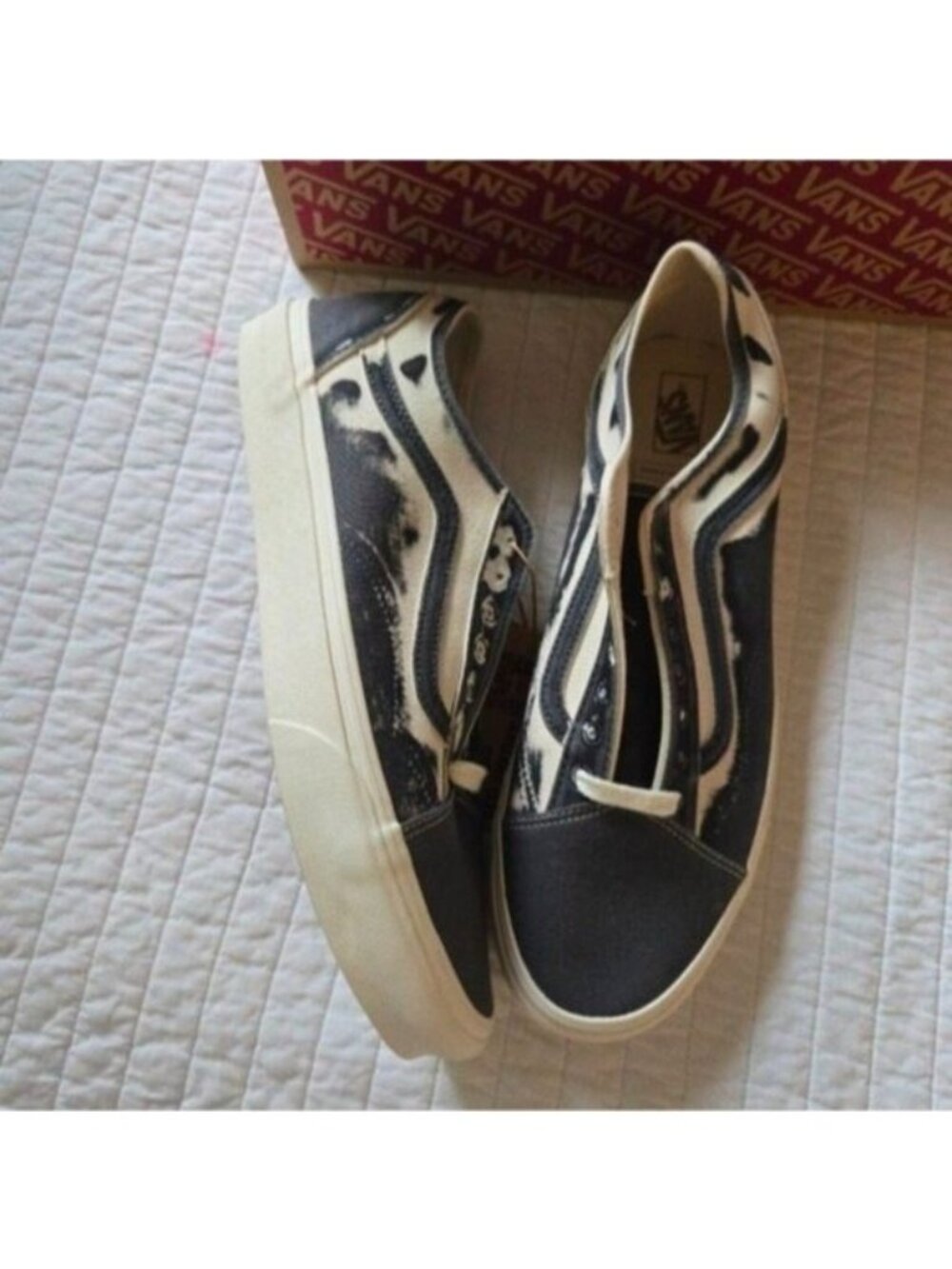 Vans Old Skool Tapered Men Size 11.5 Eco Theory Black Grey 0826